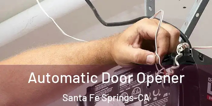 Automatic Door Opener Santa Fe Springs-CA